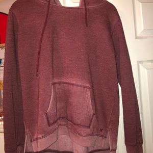 American Eagle Maroon Hoodie
